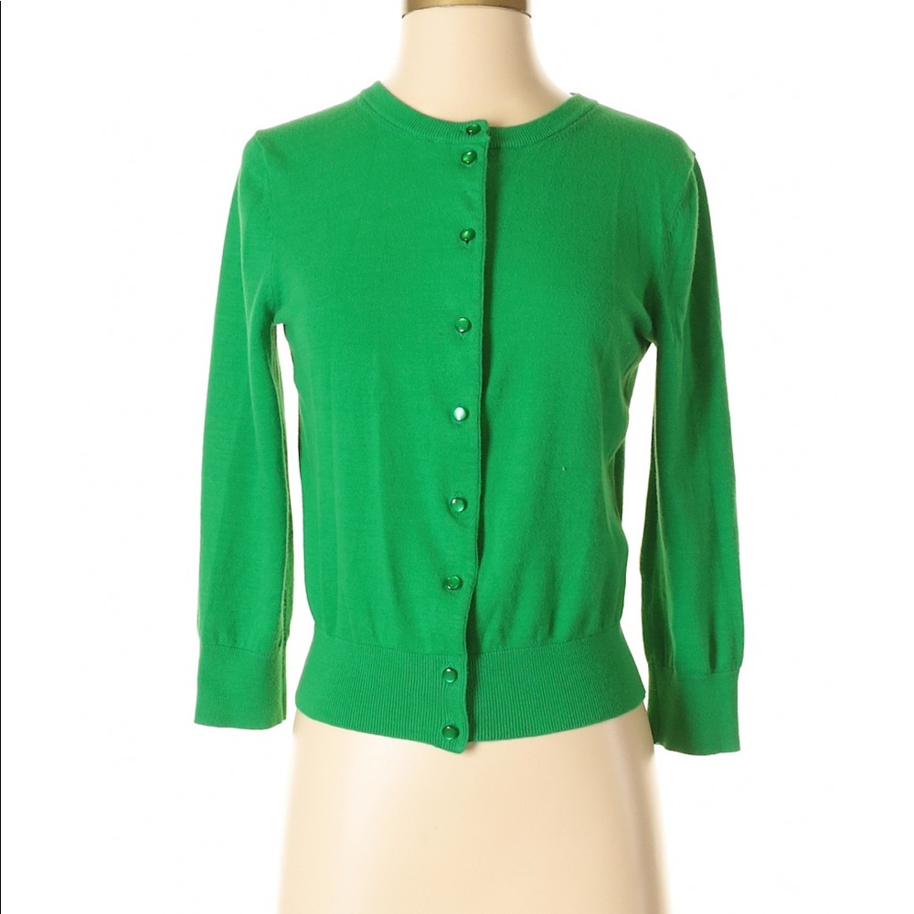 Classic Green Cardigan